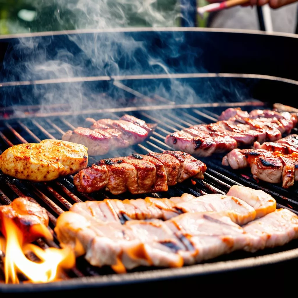 Món ăn nướng hấp dẫn