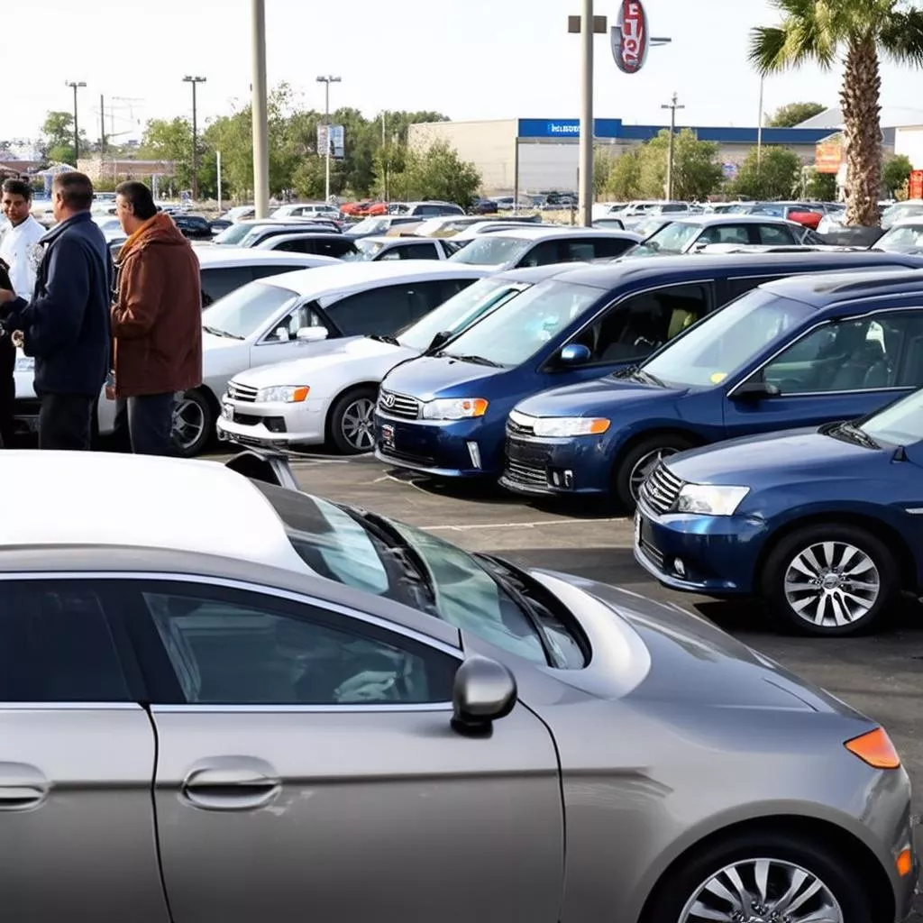 Used car buying and selling