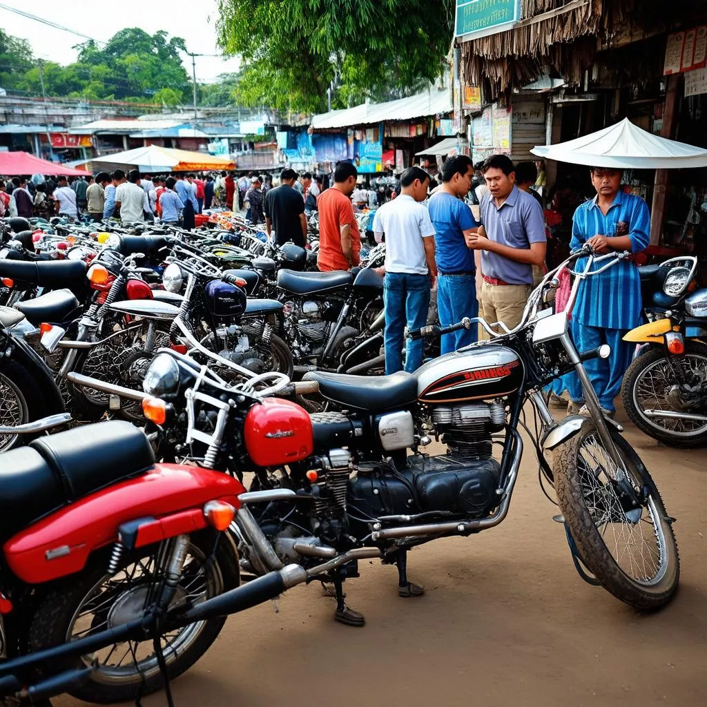 Mua bán xe máy cũ