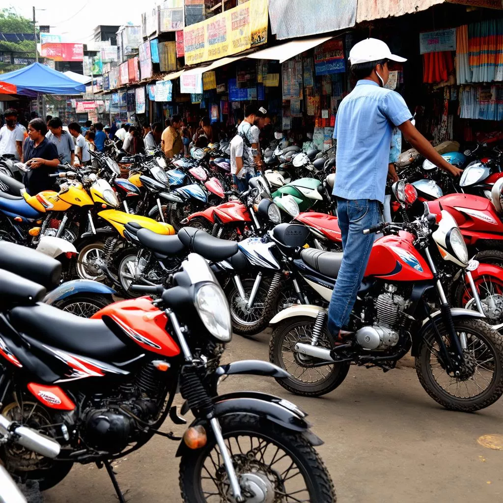 Mua bán xe máy cũ