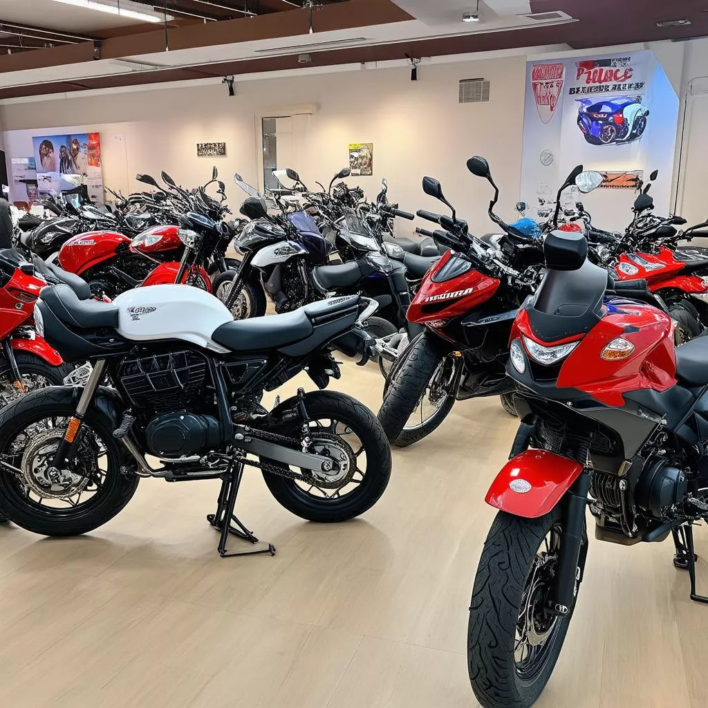 Cửa hàng mua bán xe máy