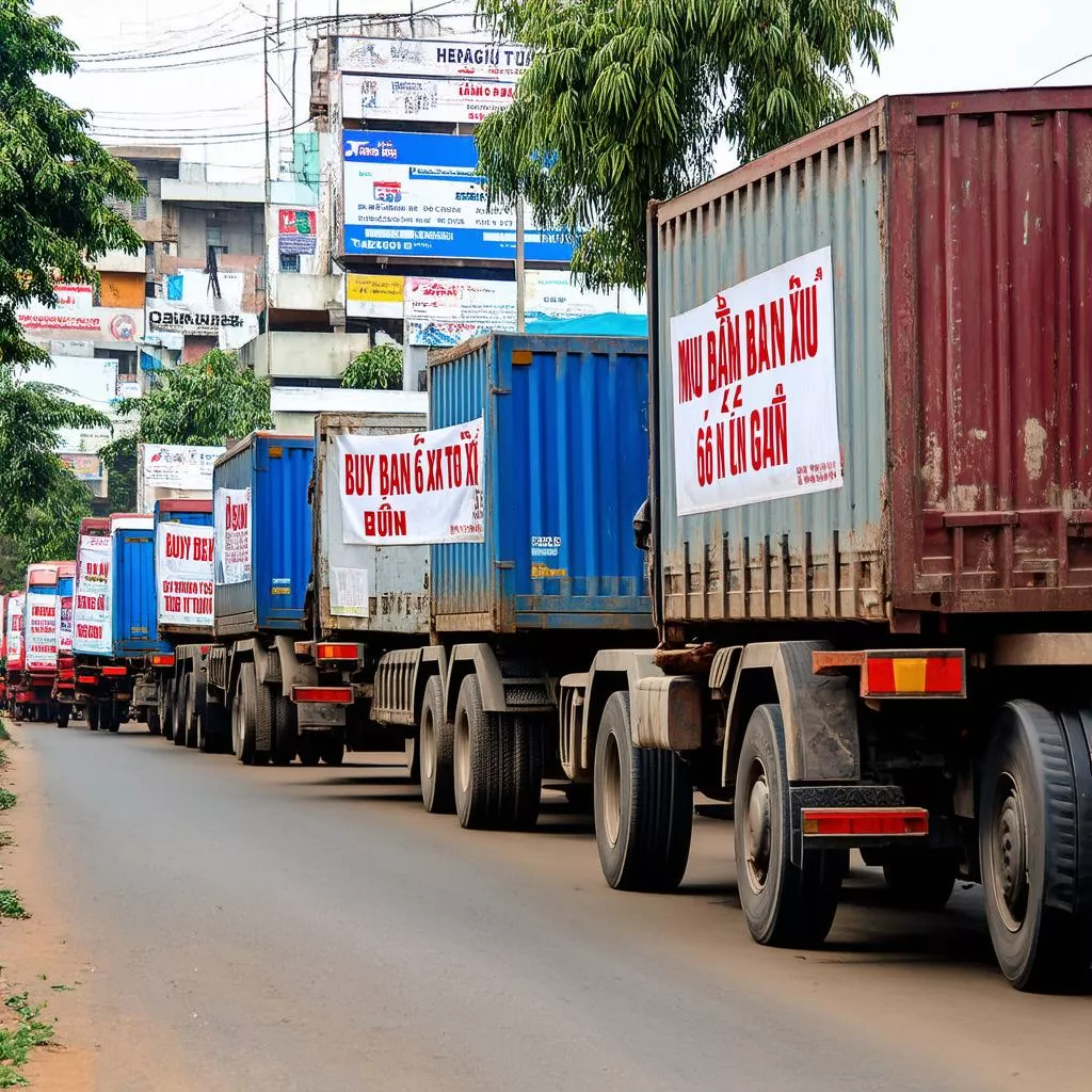 Buying and selling used 6-ton 4x4 trucks