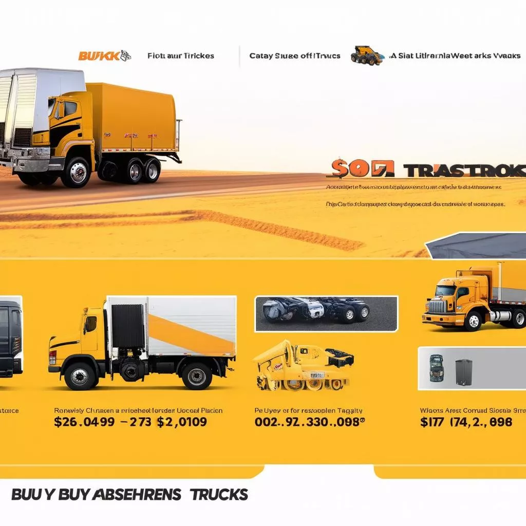 Buying and selling trucks