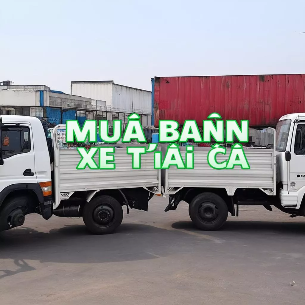 Mua bán xe tải cũ