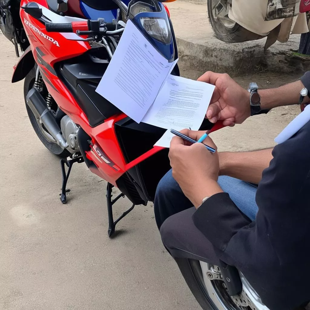 Mua Honda Blade 110 trả góp