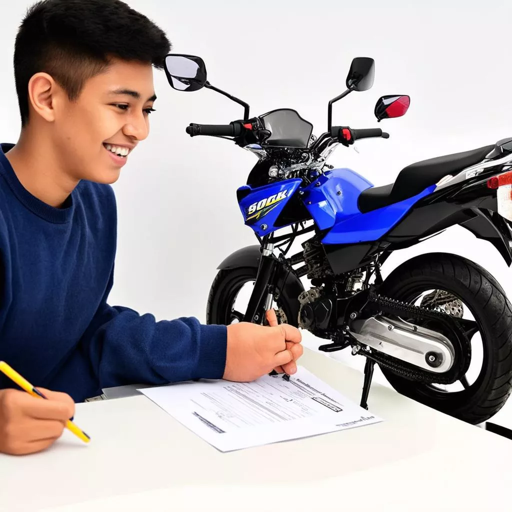 Mua xe máy 50cc trả góp