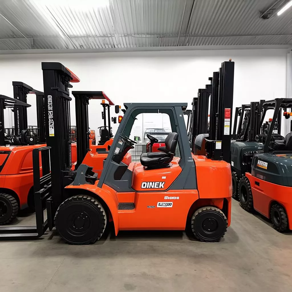 Mua xe nâng tại đại lý uy tín