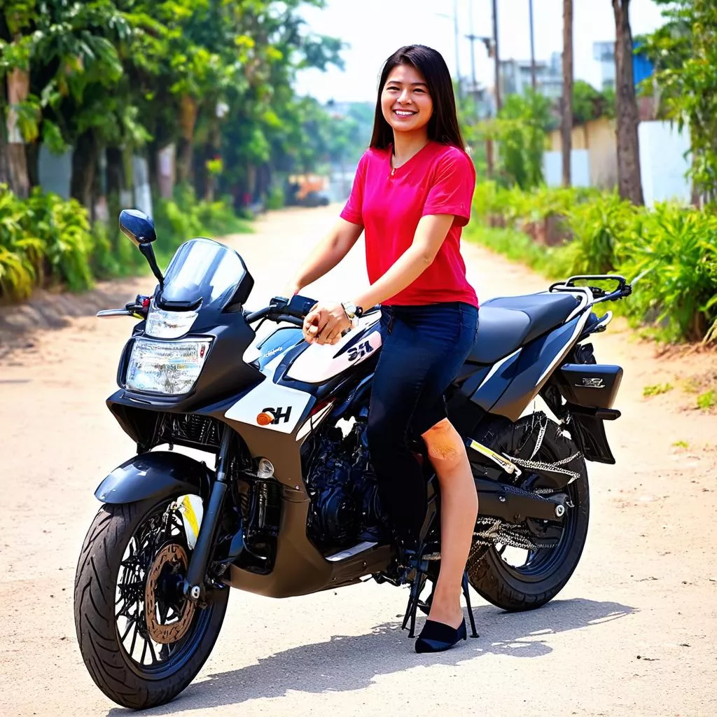 Mua xe SH nữ cũ trả góp