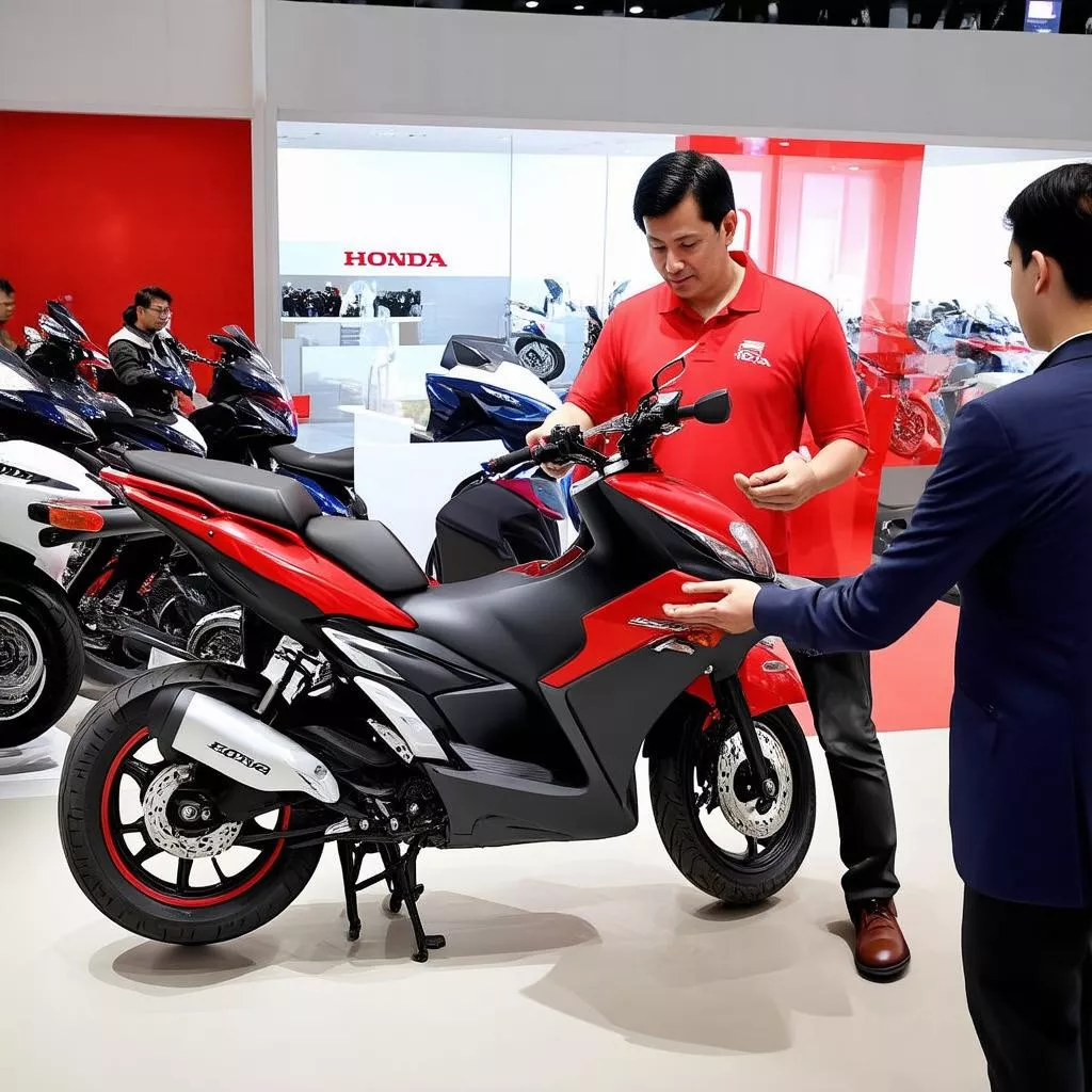 Mua xe SH tại đại lý