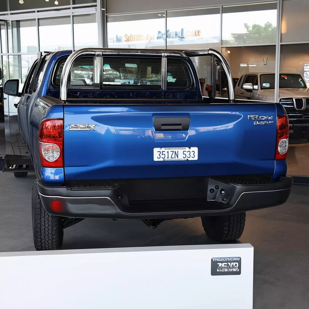 Buying a Truck with License Plate 53