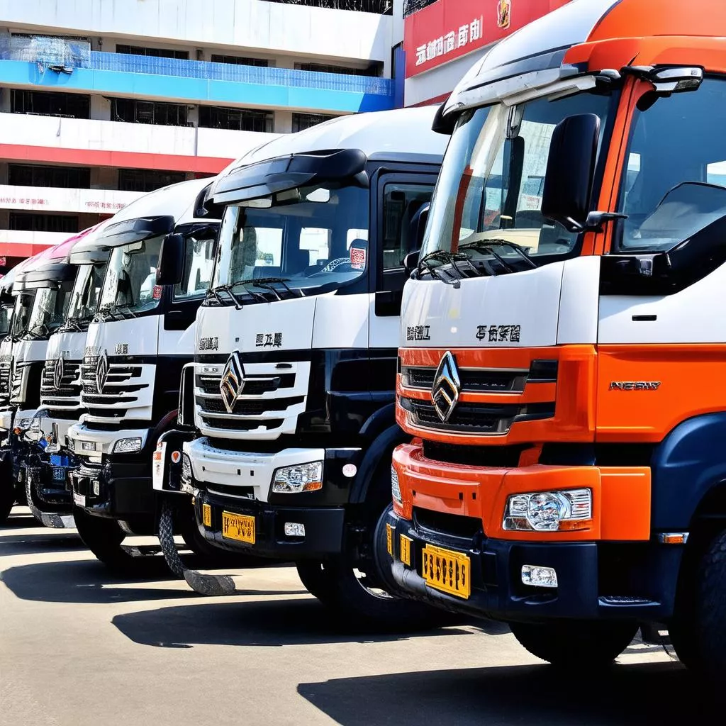 Buy trucks in Hanoi