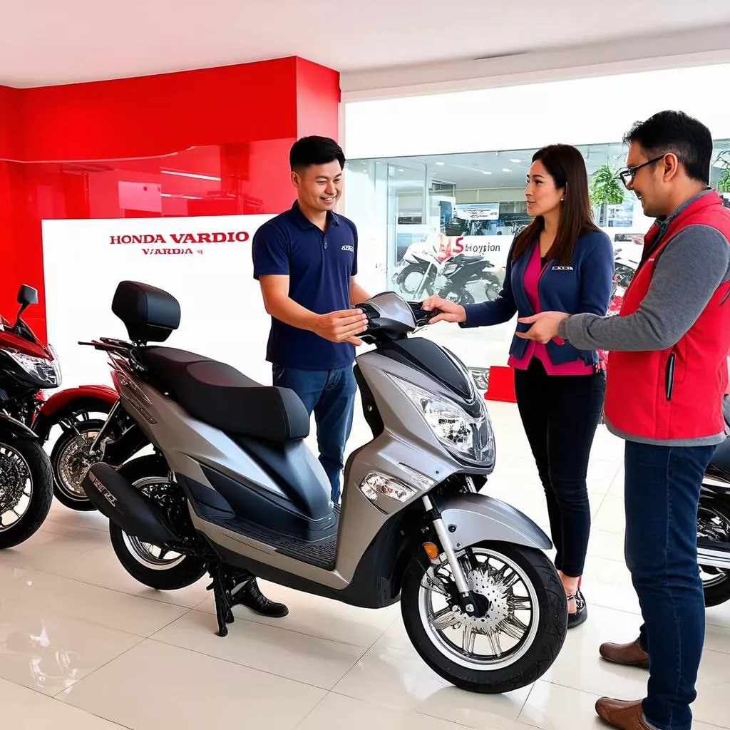 Mua xe Vario 150cc trả góp