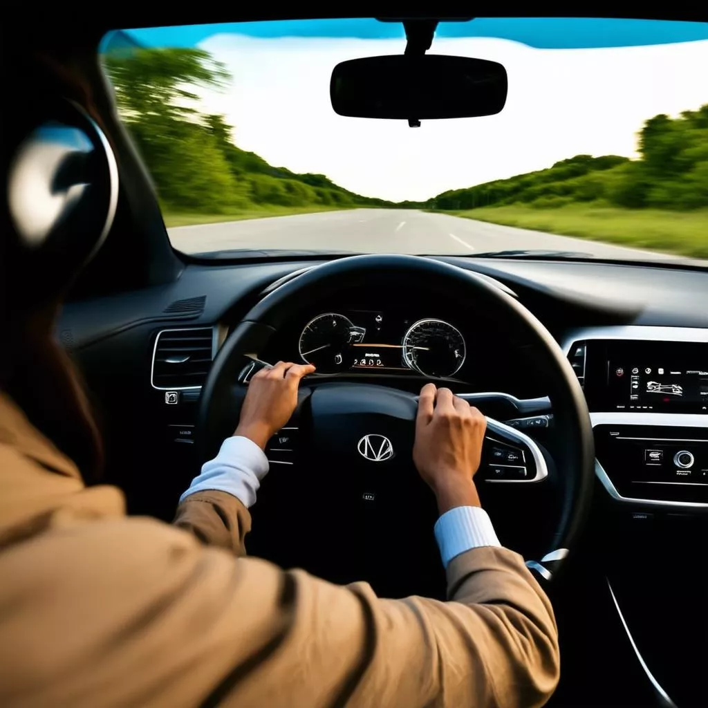 Listening to Music in a Car