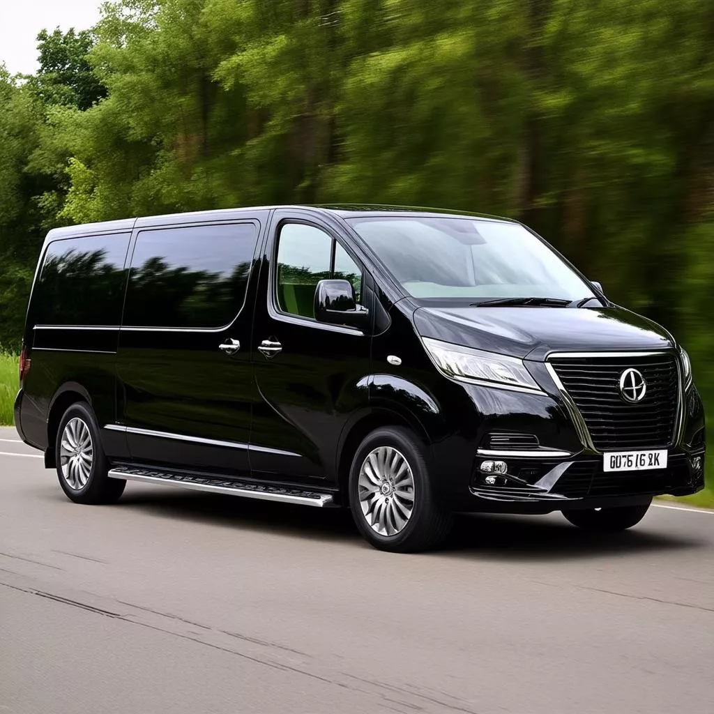 Luxury van exterior