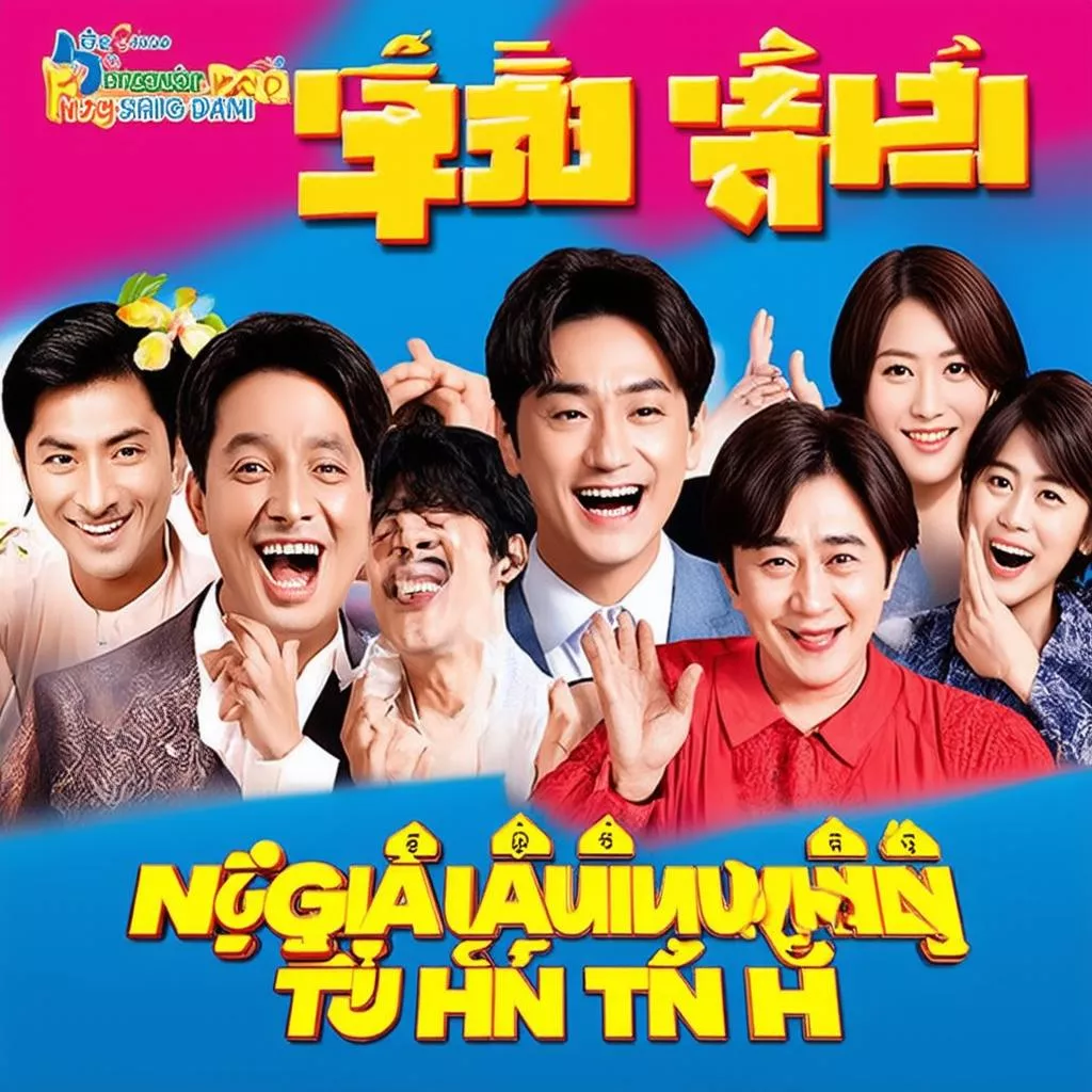 Poster for the film Ngu Hoi Tan Hy