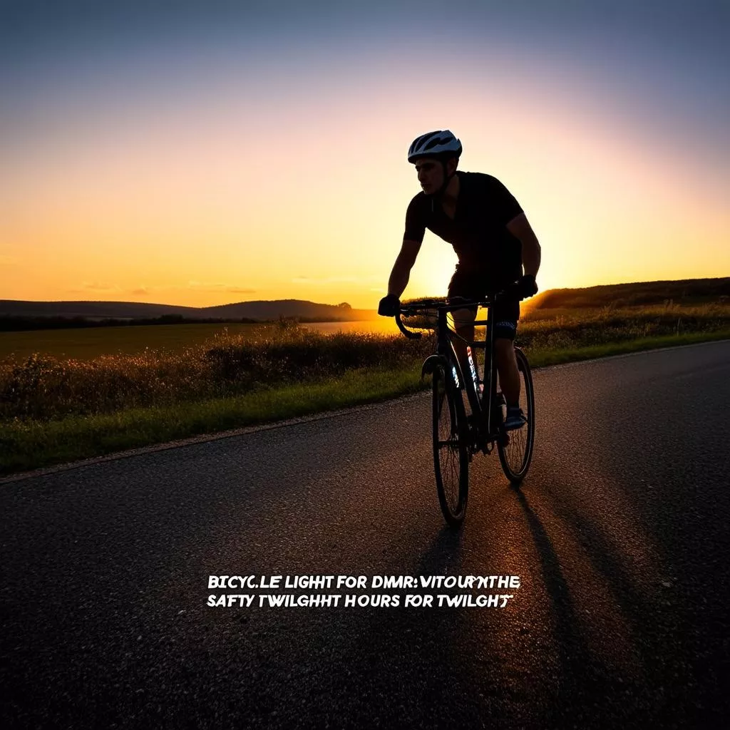 Người đàn ông đi xe đạp