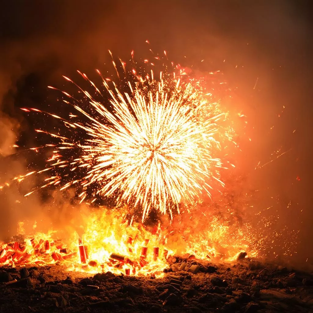 Nguy hiểm cháy nổ pháo