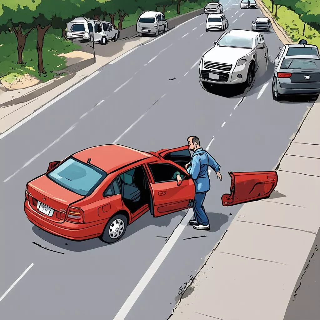 Hình ảnh minh họa tai nạn giao thông