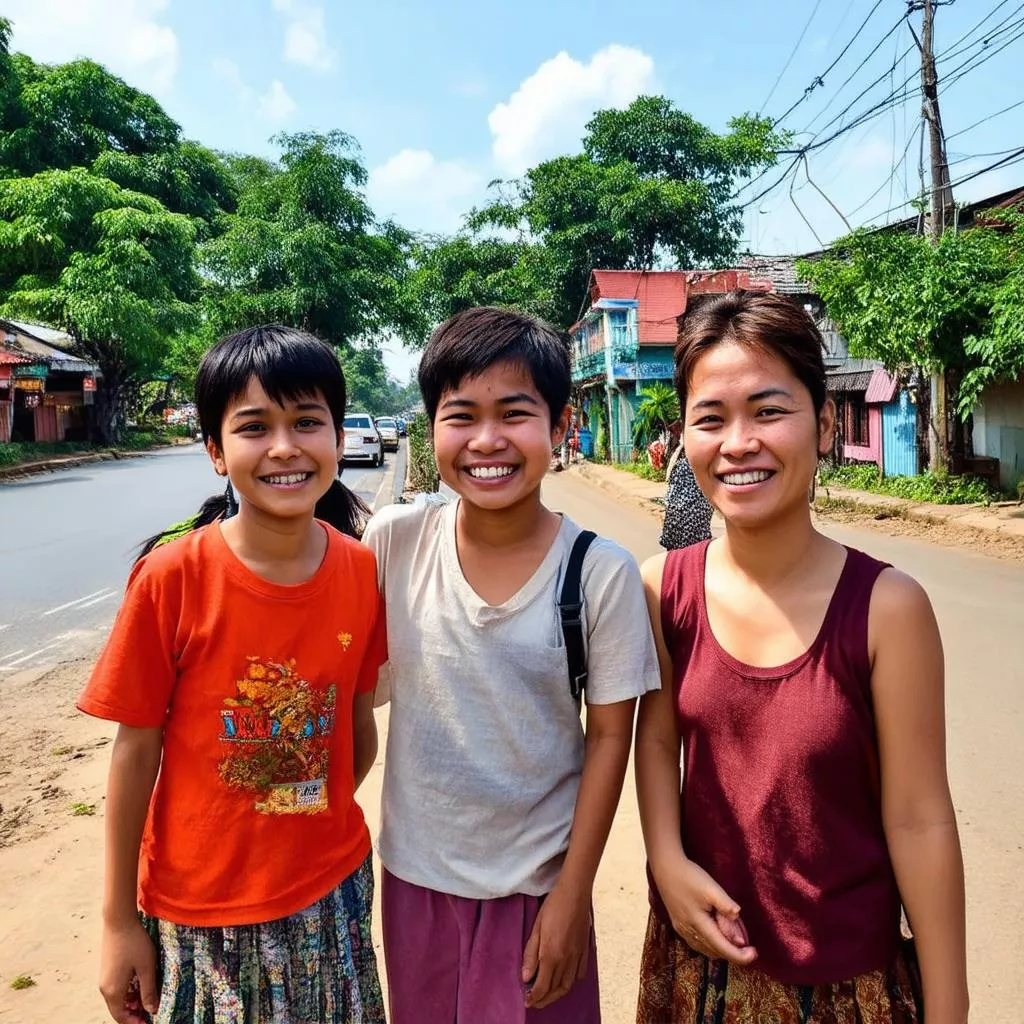 Nụ cười rạng rỡ