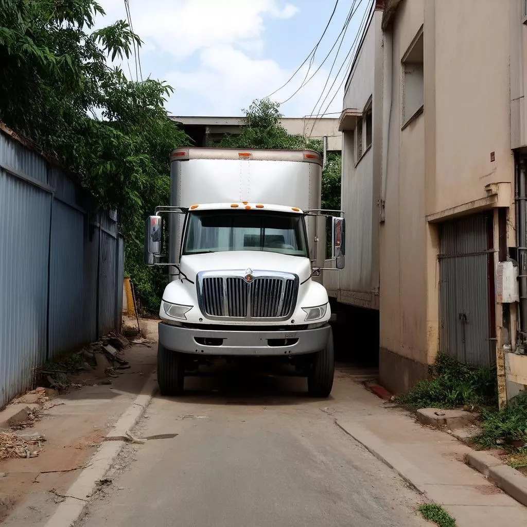 Nhà hẻm xe tải Quận 5