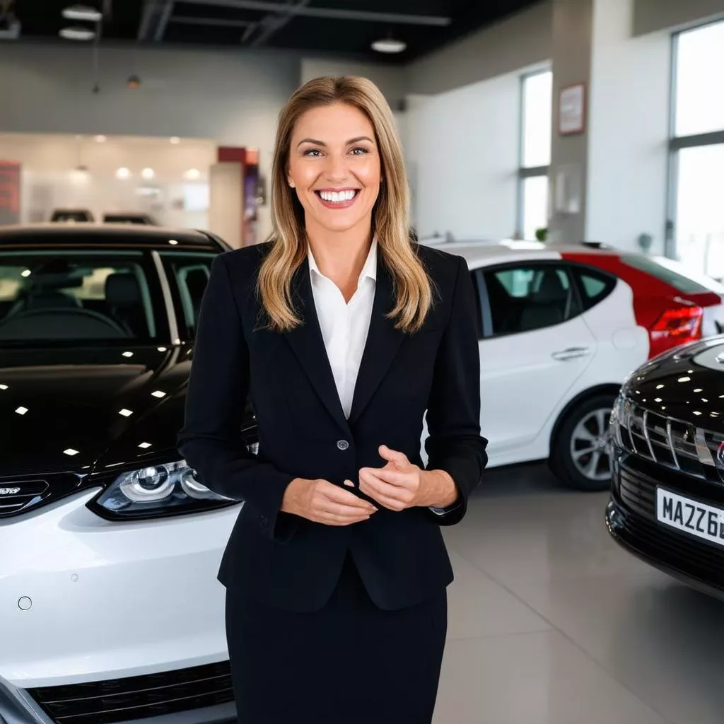 Nhân viên tư vấn mua xe tải