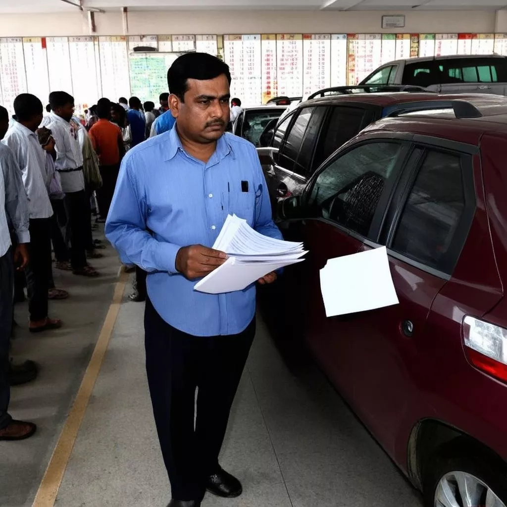 Nộp thuế xe tải tại cơ quan thuế