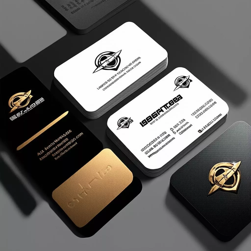 Attractive and impressive truck business card designs