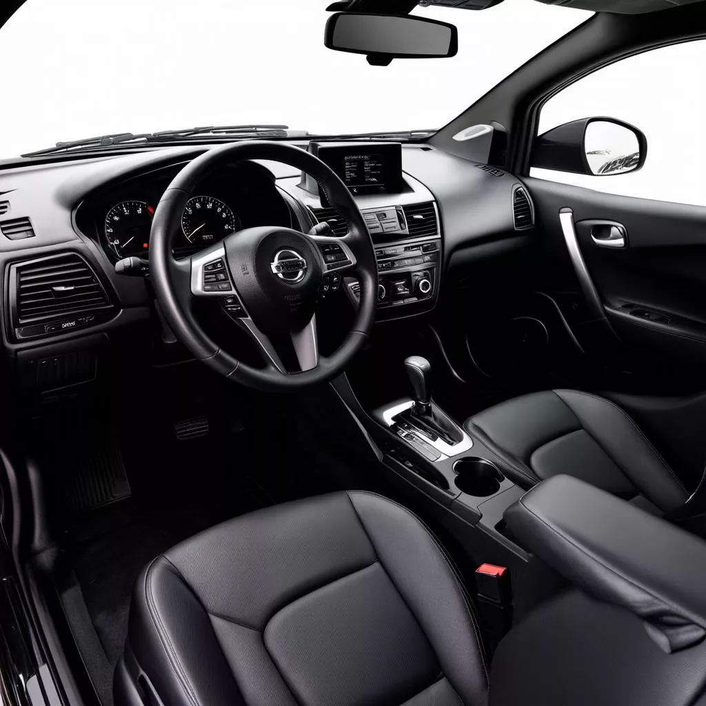 Nissan Sunny interior