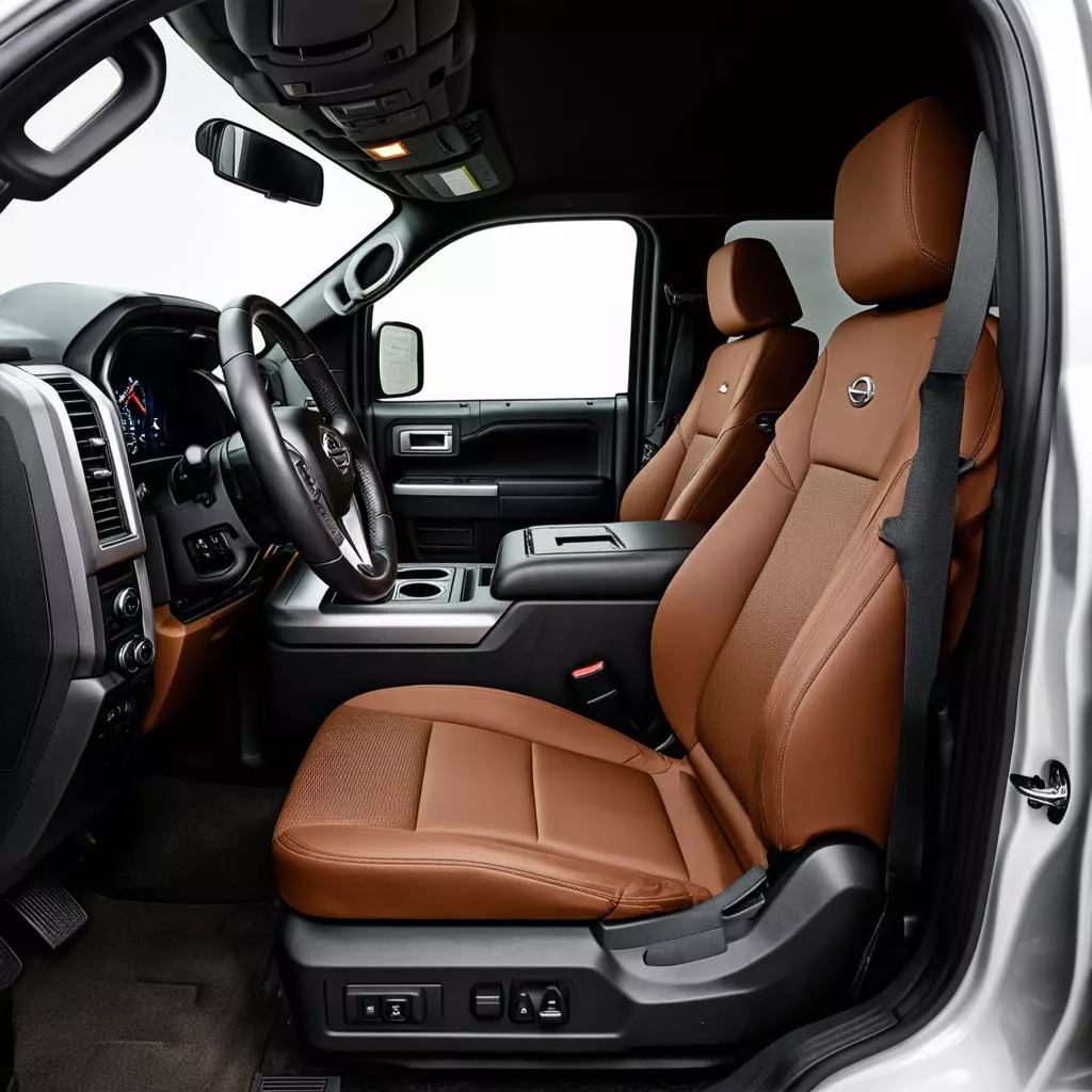 Nissan Titan Warrior interior