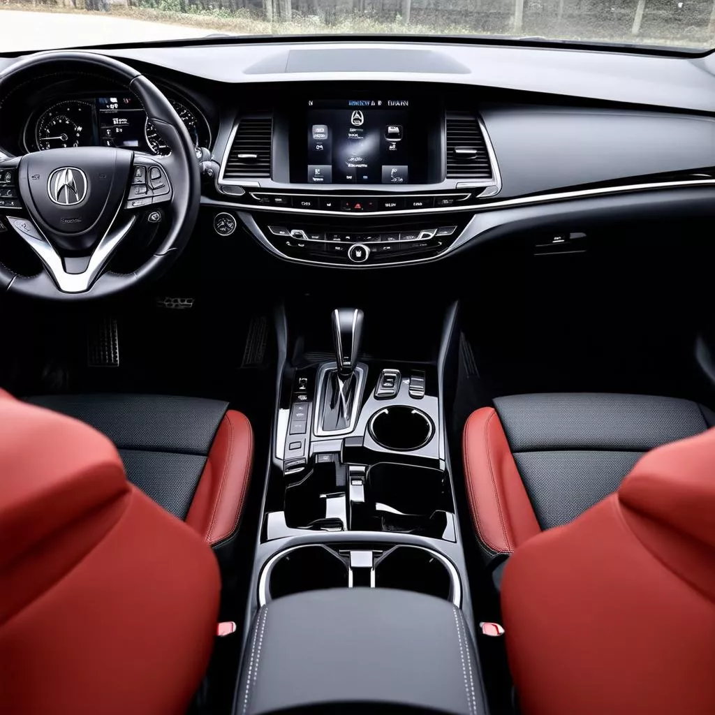 Modern Acura RDX Interior