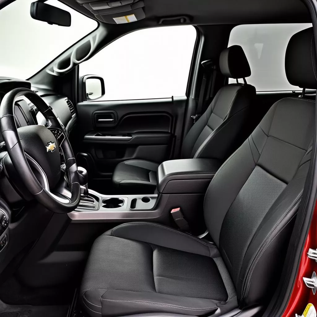 Nội thất Chevrolet Colorado 2015