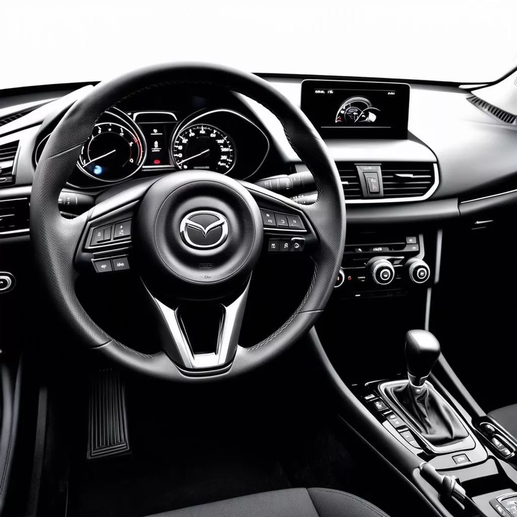 Nội thất Mazda 3s 2014