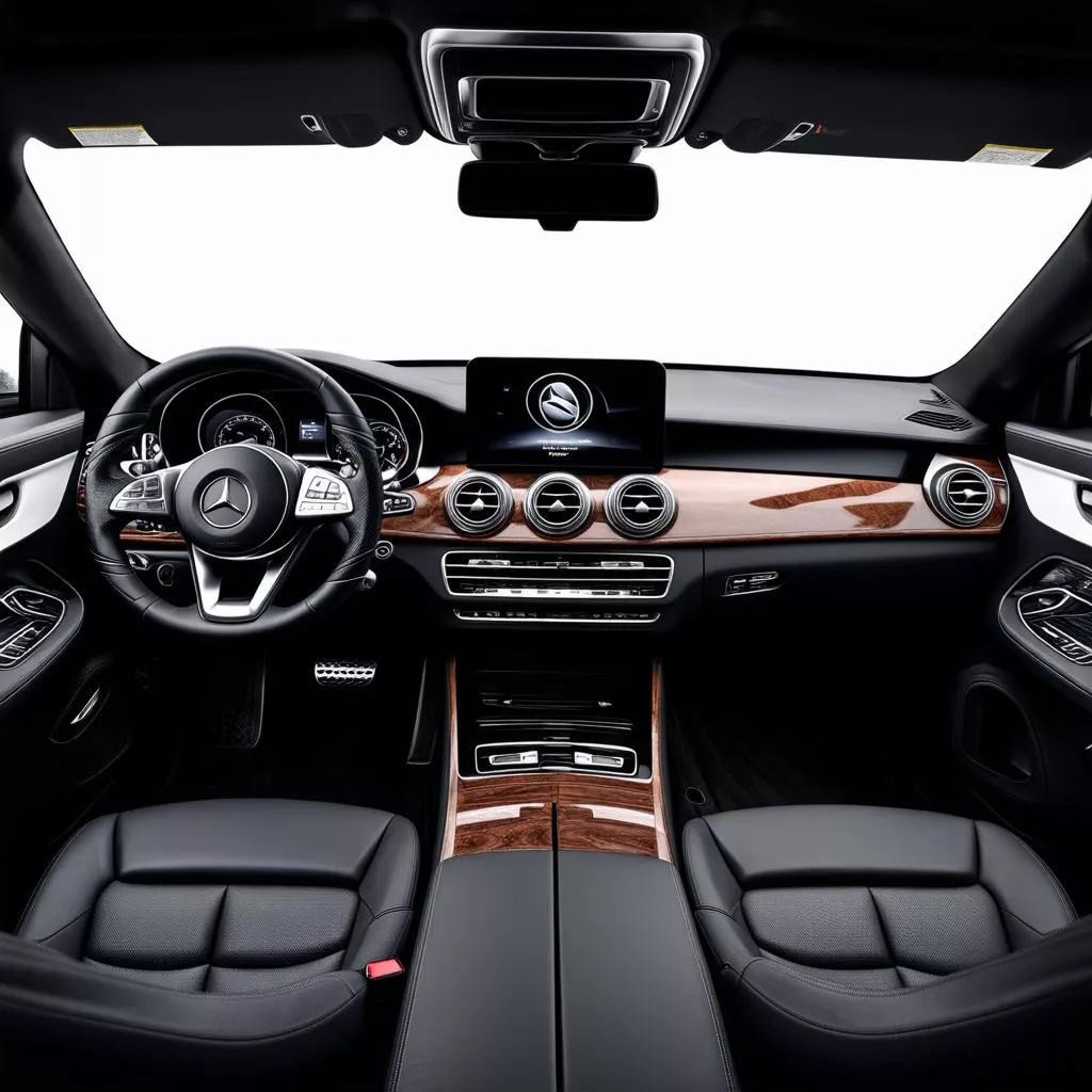 Mercedes GLC 200 interior