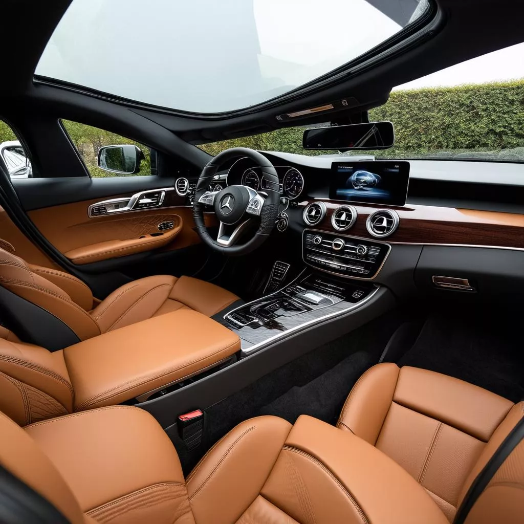 Nội thất Mercedes GLC 250