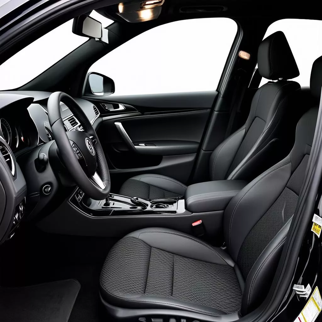 Nội thất ô tô hiện đại