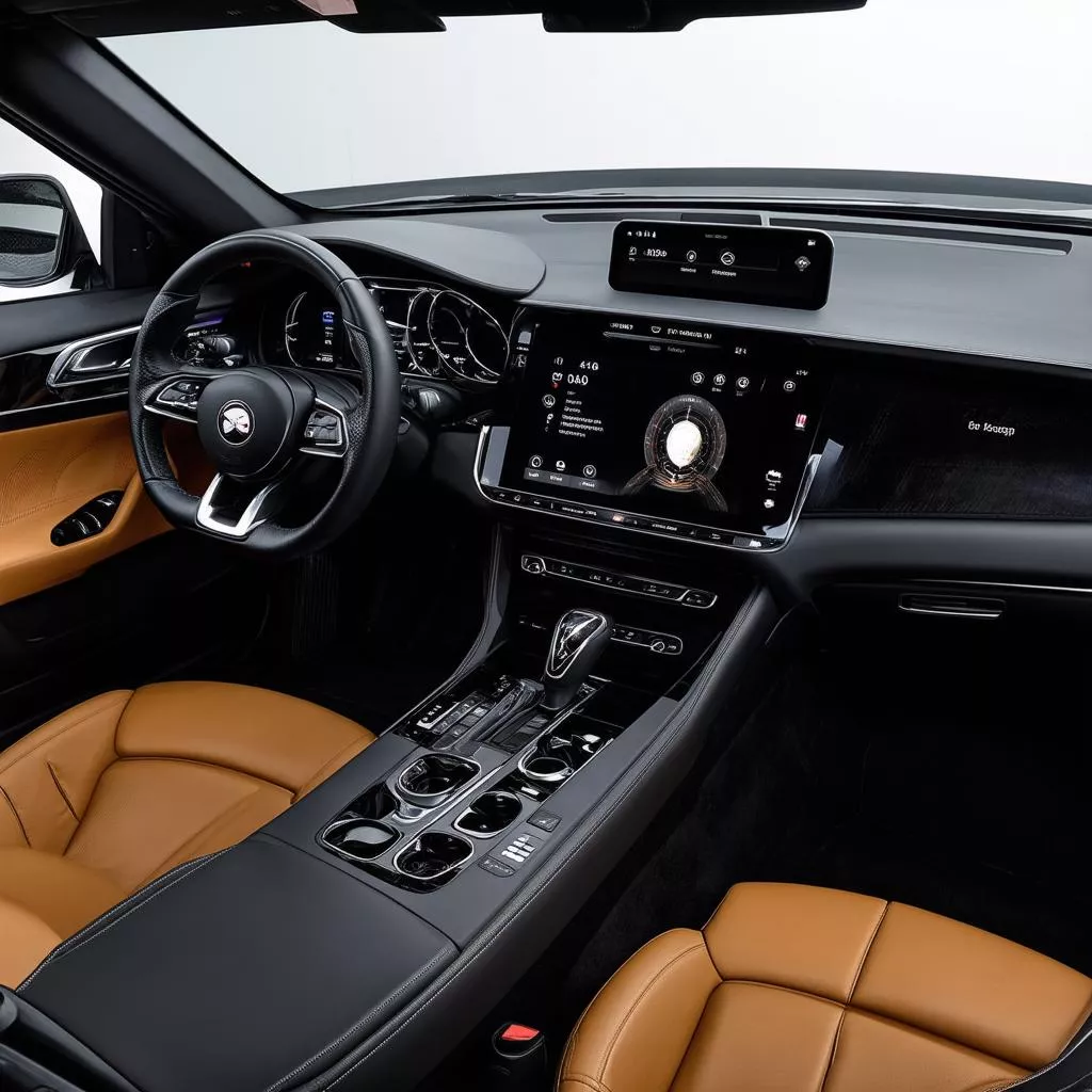 Nội thất ô tô hiện đại