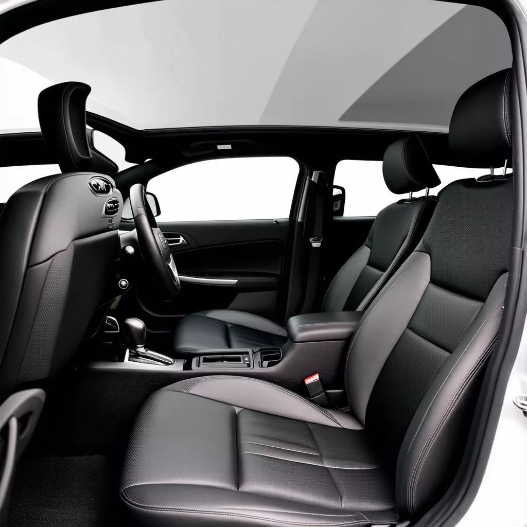 Nội thất rộng rãi của Kia Morning