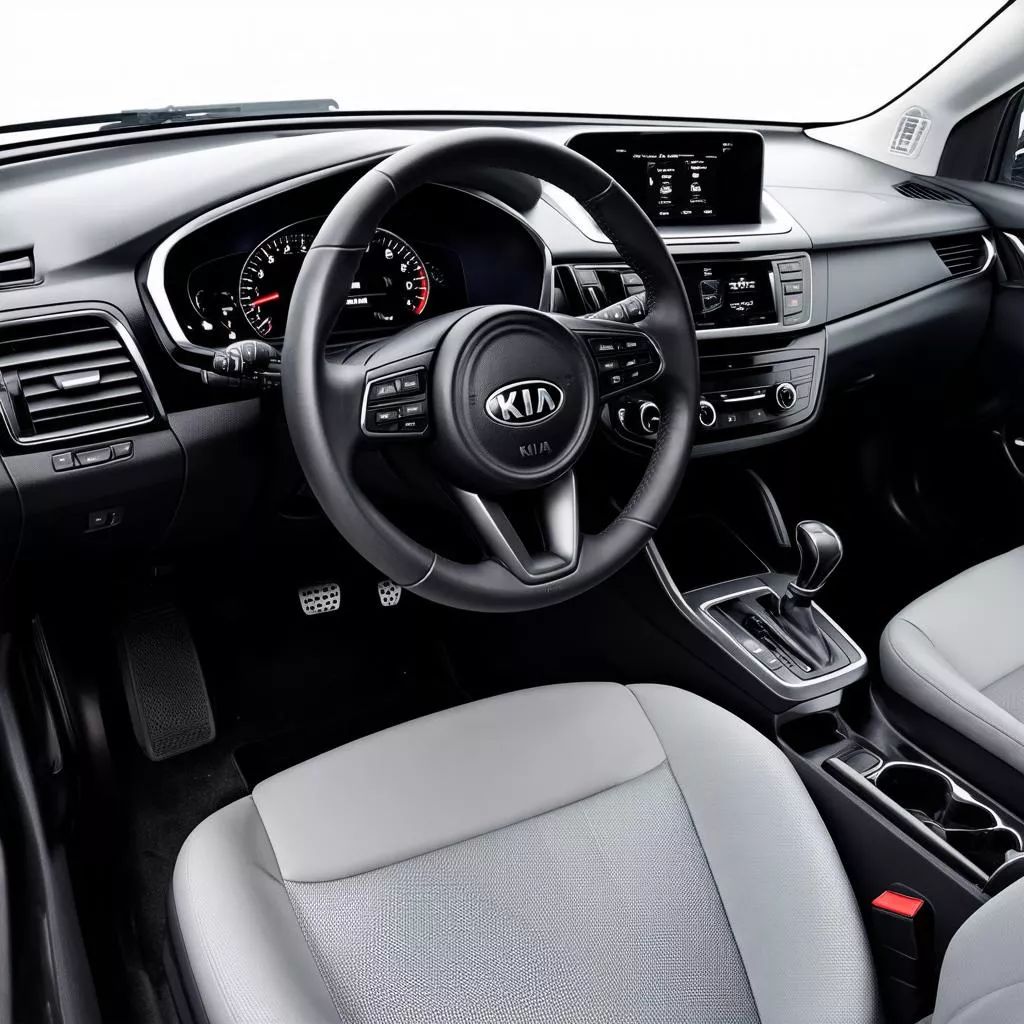 Kia Morning interior