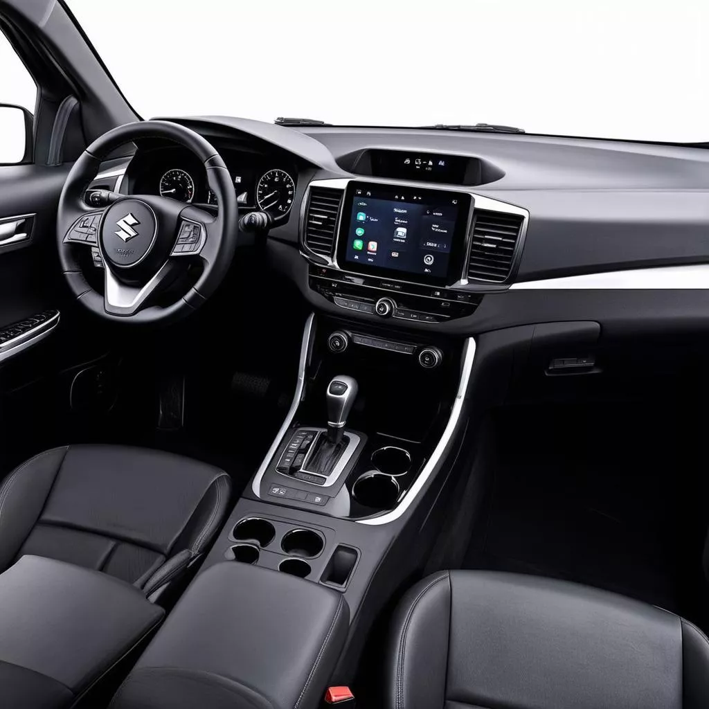 Interior of the 2019 Suzuki XL7
