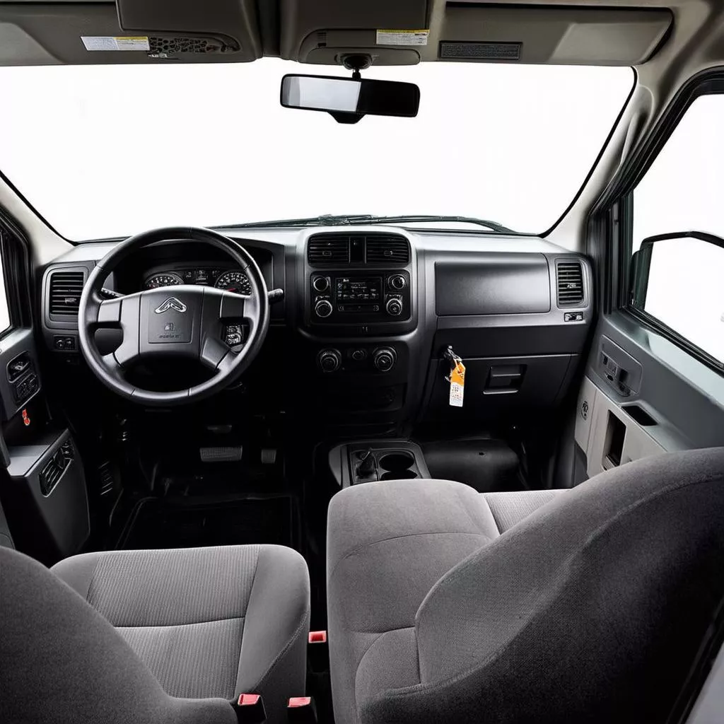 JAC X125 Truck Interior