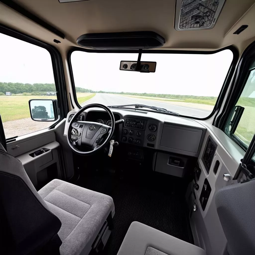 Nội thất xe tải Ollin 7 tấn