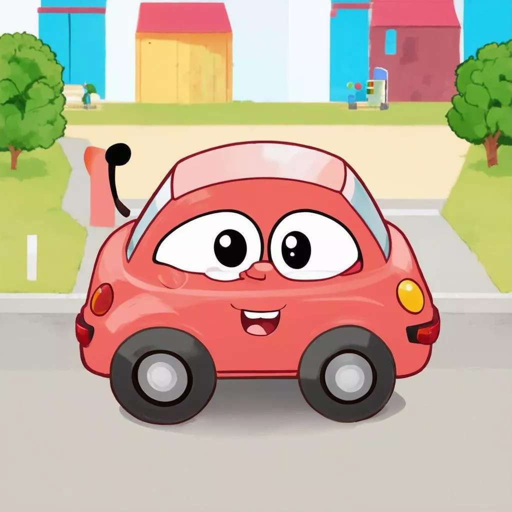 Cartoon Cars: A Colorful Adventure for Your Child