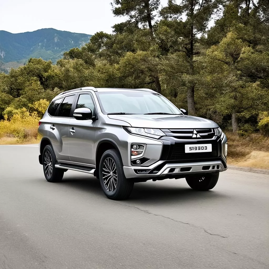 Ngoại thất xe Pajero Sport 2018