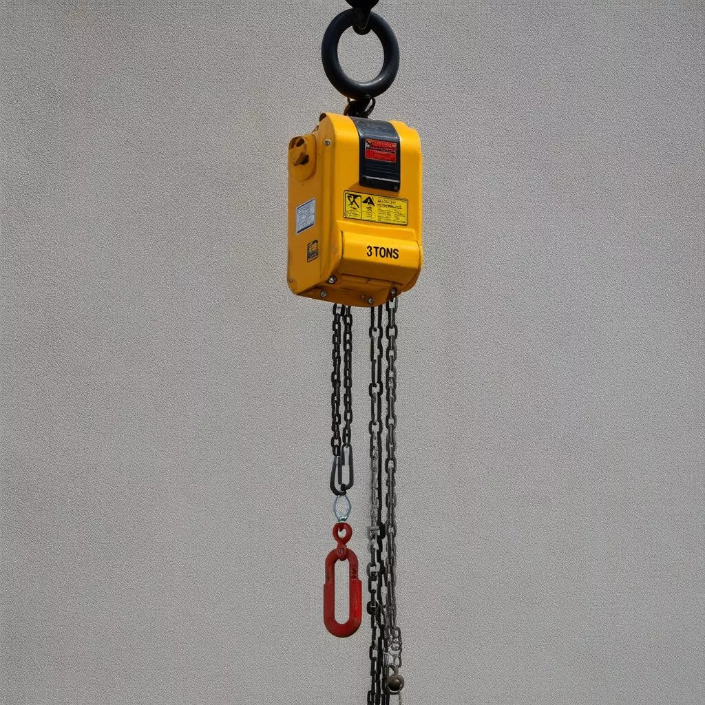 Giá pa lăng xích 3 tấn:  Tất tần tật những điều bạn cần biết