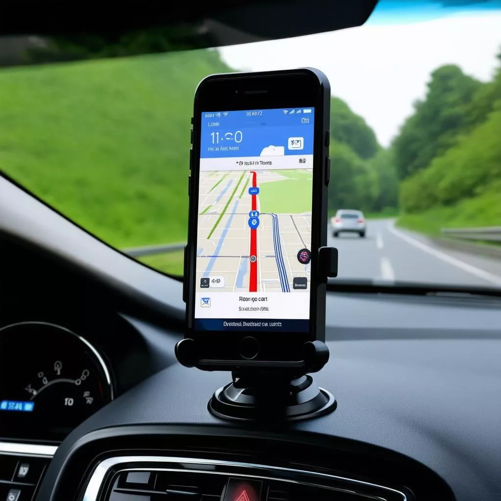 Car navigation software