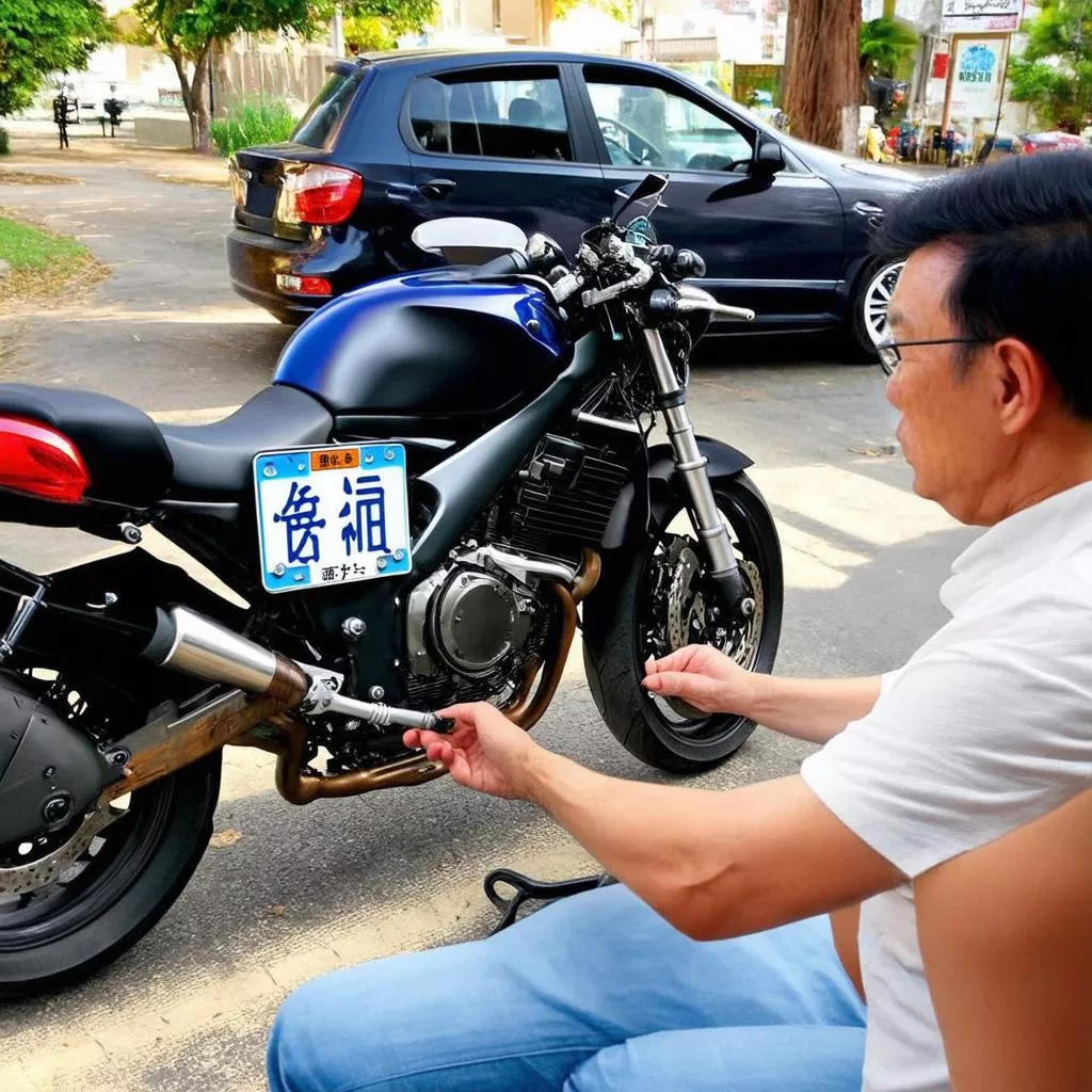 Phong Thủy Biển Số Xe Máy