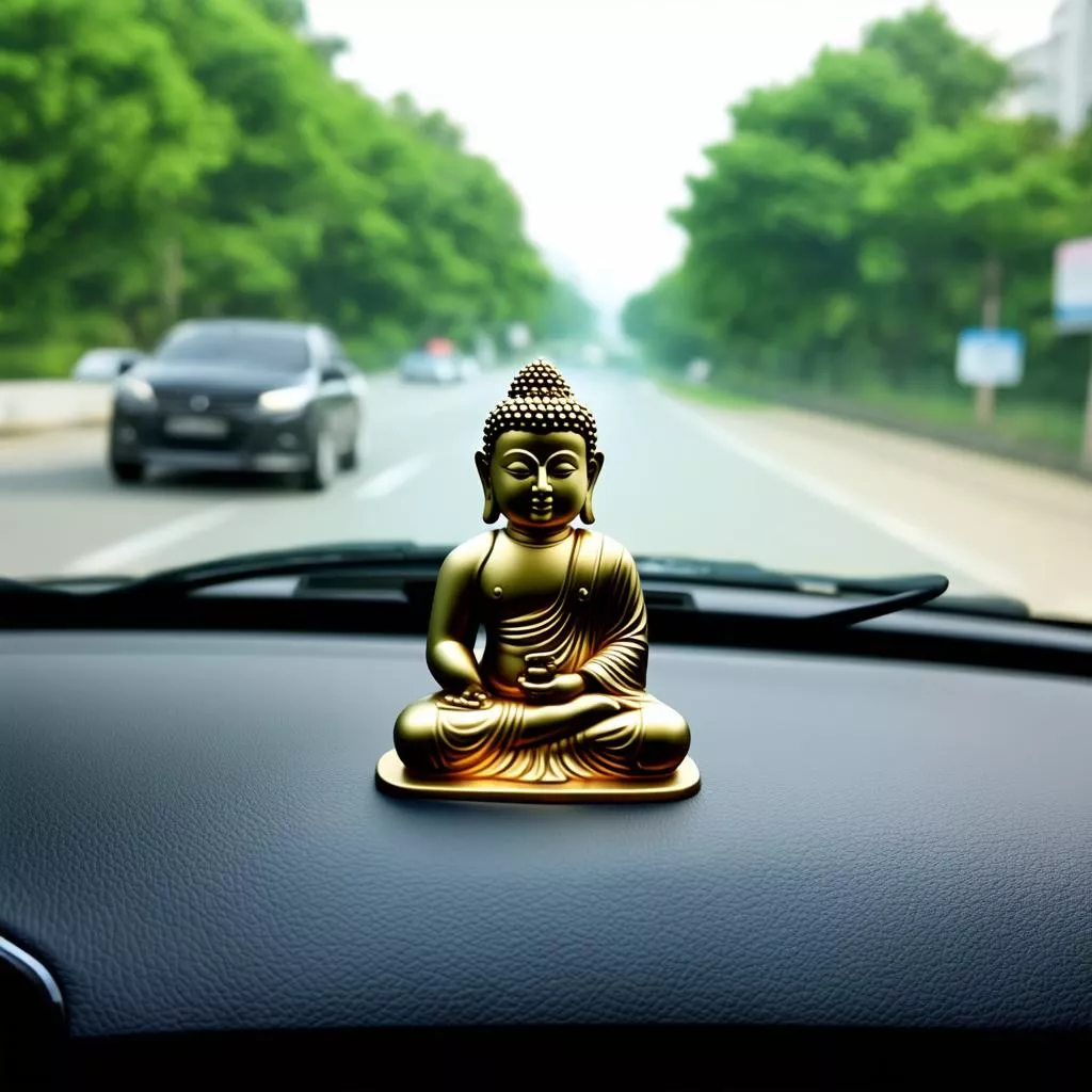 Hình ảnh về vật phẩm phong thủy cho xe hơi