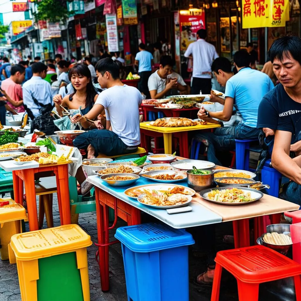 Snail restaurant on Le Van Sy Street