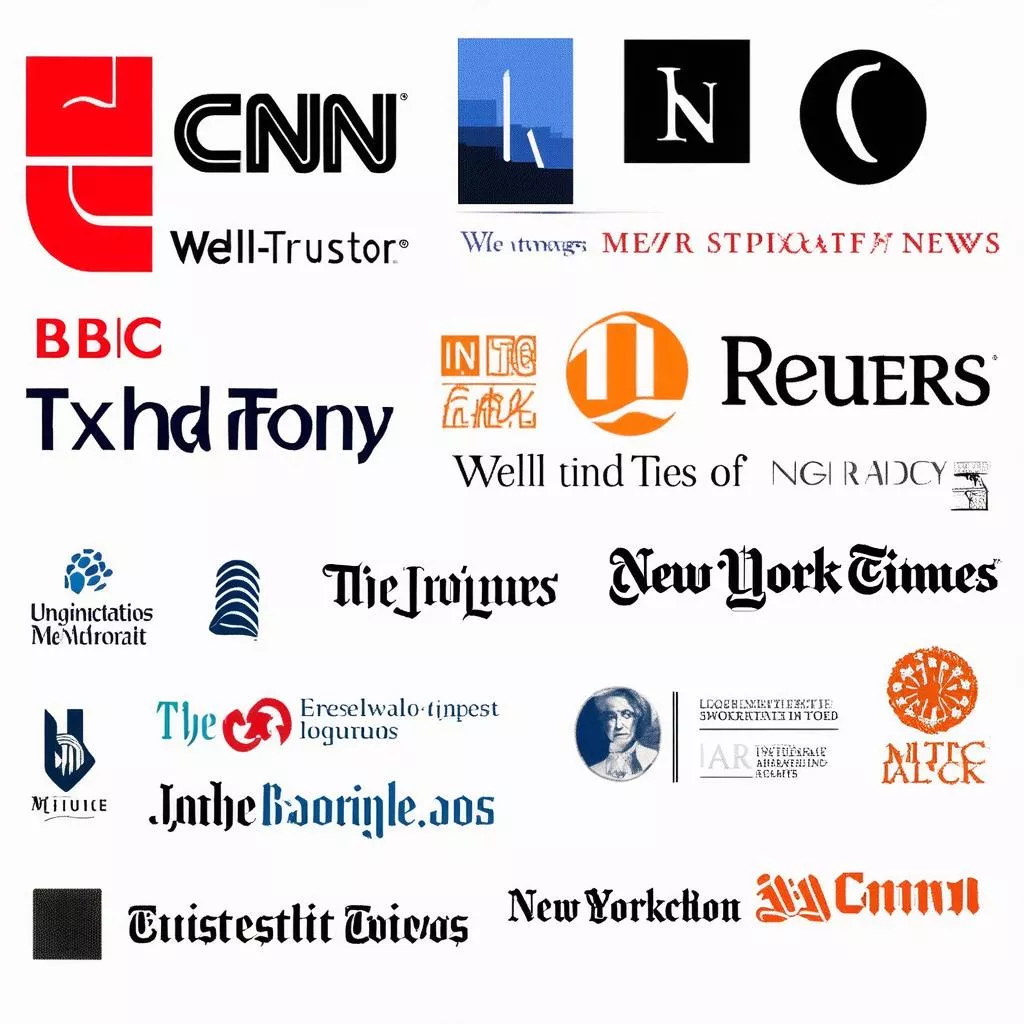 Reliable news sources image
