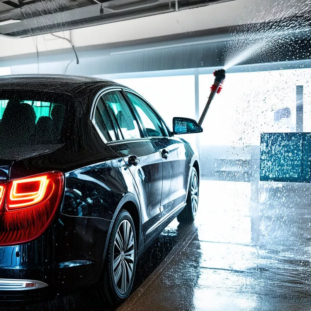 rửa xe ô tô